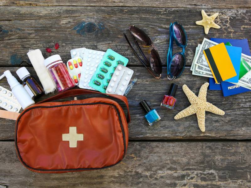 ¿Para la playa? No olvide su botiquín de primeros auxilios