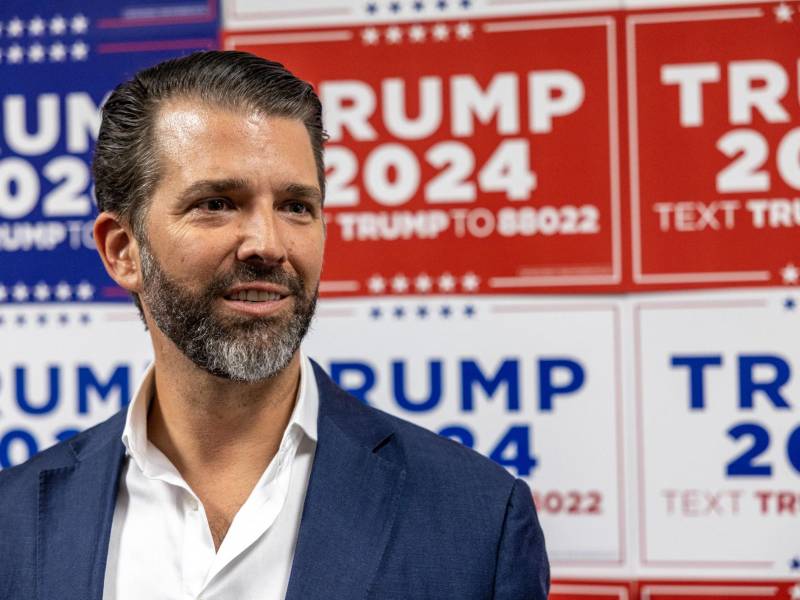 Trump Jr. es una de las principales figuras en la campaña de su padre por la presidencia de EEUU.