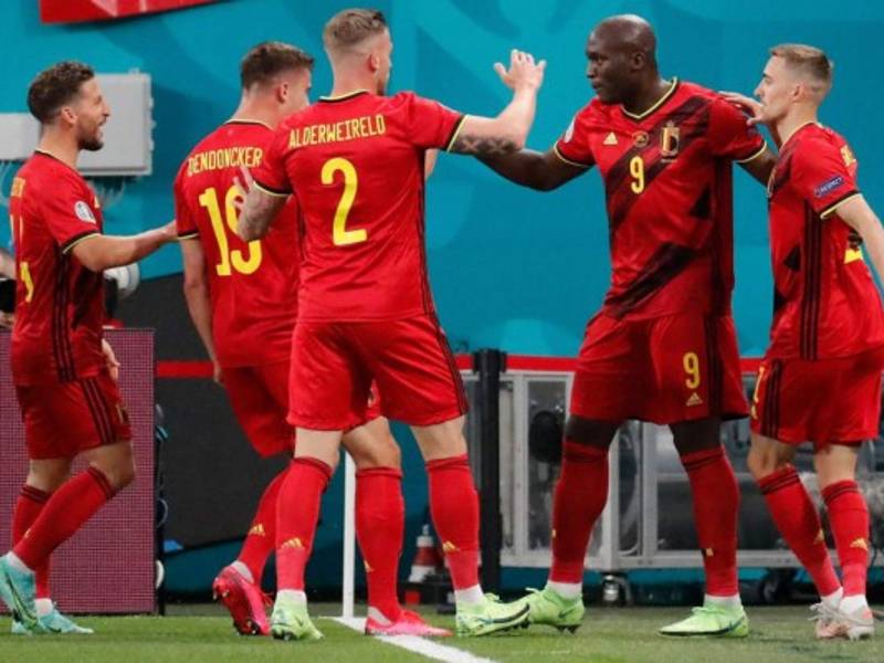 Bélgica aplastó a Rusia y en la siguiente jornada se enfrentarán a Dinamarca. Foto AFP.