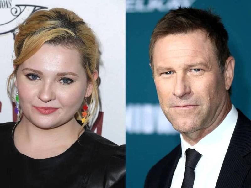 Abigail Breslin acusa a Aaron Eckhart de ser agresivo y exigente en el set