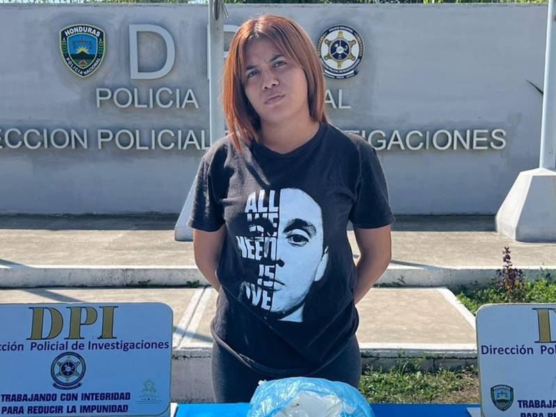 Daniela Guadalupe Fajardo Sánchez fue presentada por la Policía.