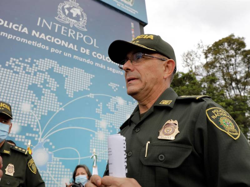 El director de la Policía Nacional de Colombia general Jorge Luis Vargas. Foto de archivo.