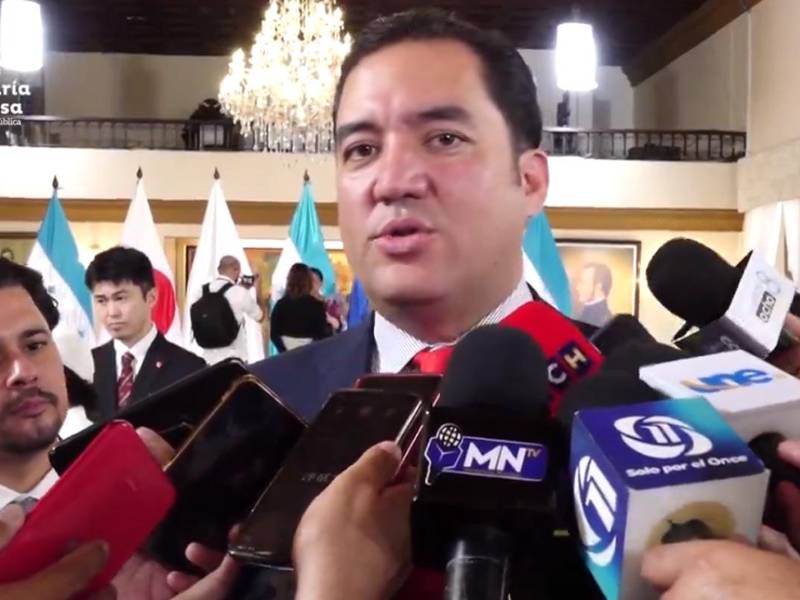 El secretario privado de la Presidencia, Héctor Zelaya.