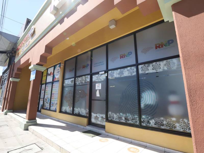 Oficina auxiliar del Registro ubicada en la plaza que está frente a la segunda entrada de la 105 Brigada. Foto: Franklyn Muñoz.