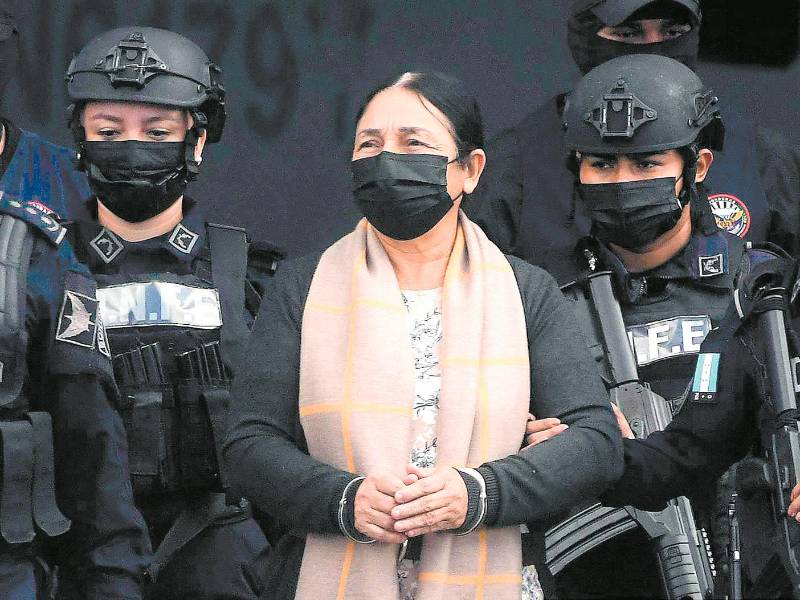 <b><span class=mln_uppercase_mln>Archivo.</span></b> La matrona del clan Montes fue extraditada en julio de 2022.