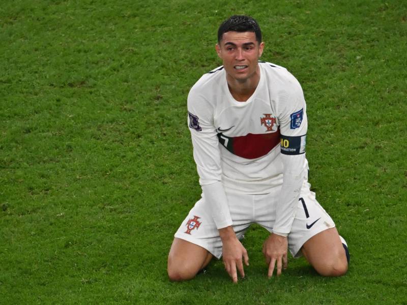 Cristiano Ronaldo y Portugal quedaron fuera de la Copa del Mundo en Qatar tras caer 1-0 ante Marruecos.