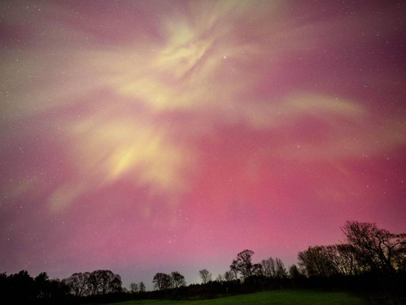 La tormenta solar del fin de semana provocó espectaculares auroras boreales en casi todo el mundo.