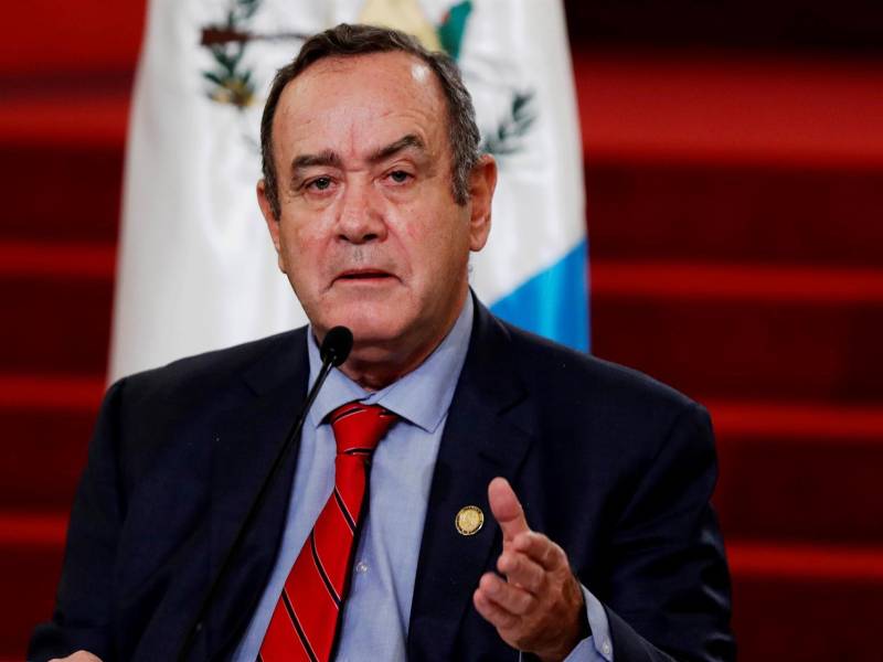 Alejandro Giammattei, presidente de Guatemala.