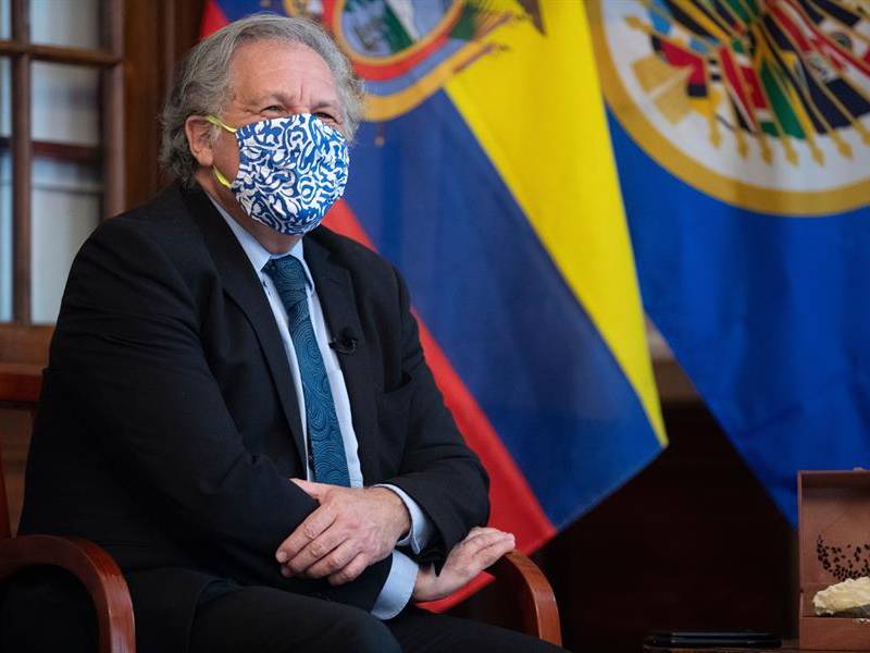 El secretario general de la Organización de Estados Americanos (OEA), Luis Almagro.