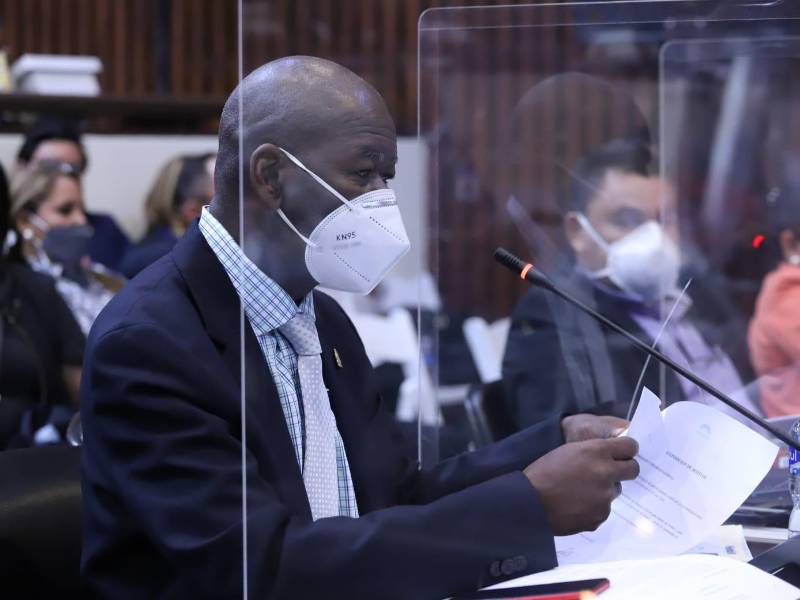 Tomás Ramírez, diputado del PSH por el departamento de Atlántida. Foto: Congreso Nacional / Twitter