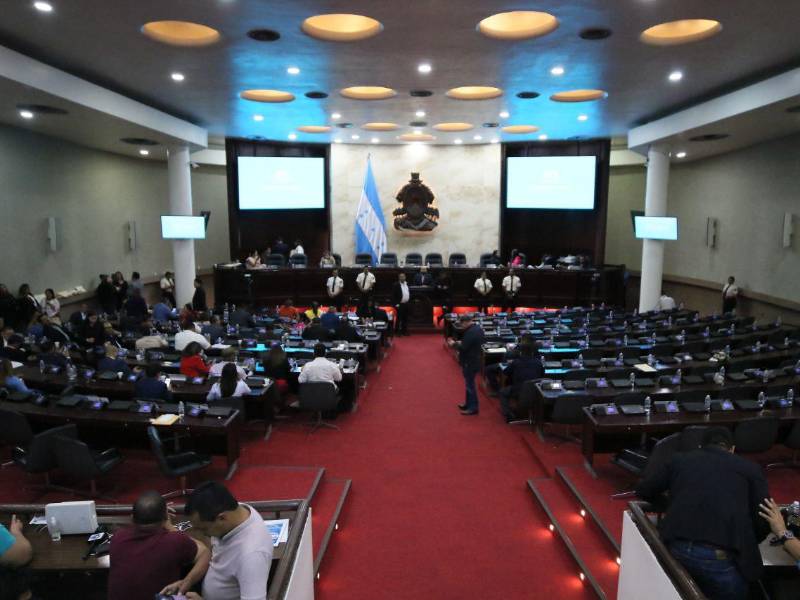 Hemiciclo Legislativo este miércoles en horas de la tarde.