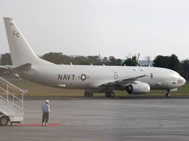 Imagen de archivo de un Boeing P-8 Poseidón de la Marina de los EEUU.