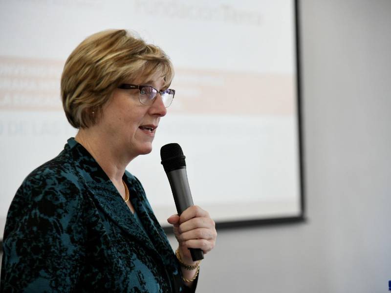Laura Dogu, embajadora de Estados Unidos en Honduras.
