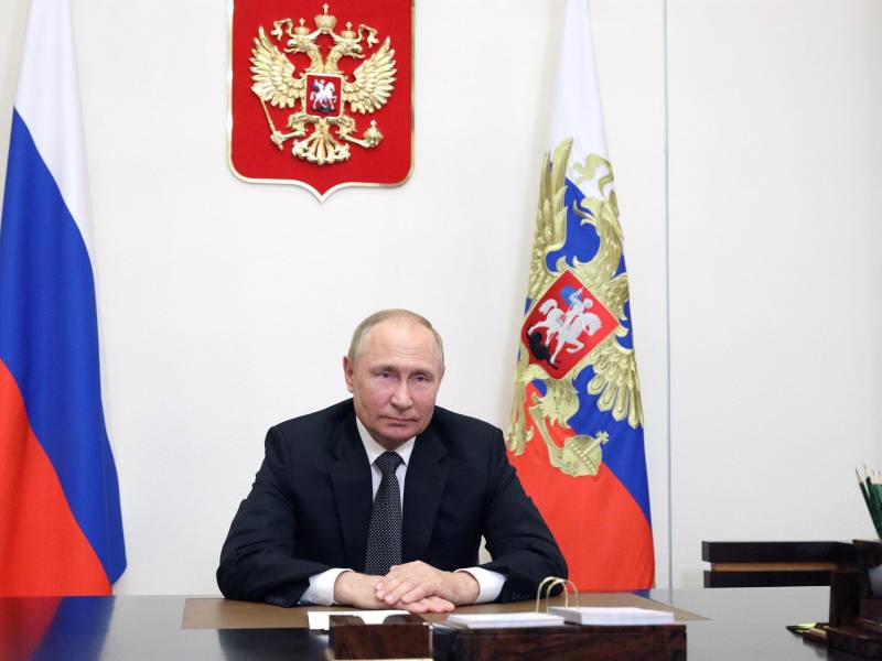 Vladimir Putin, presidente de Rusia. Fotografía: EFE