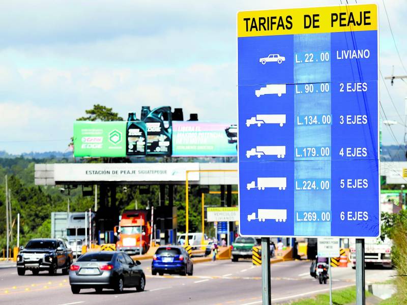 <b>Conductores siguen pagando las mismas tarifas en el peaje de la carretera CA-5 hasta 2025.</b>