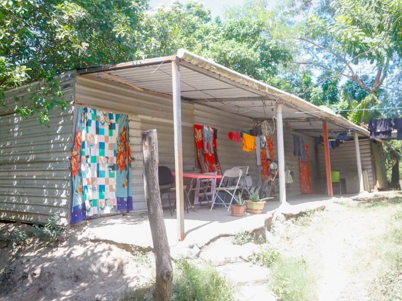 La niña Génesis María Ortiz fue raptada en su casa.