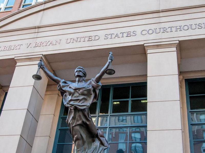 Corte Federal de Virginia, Estados Unidos.