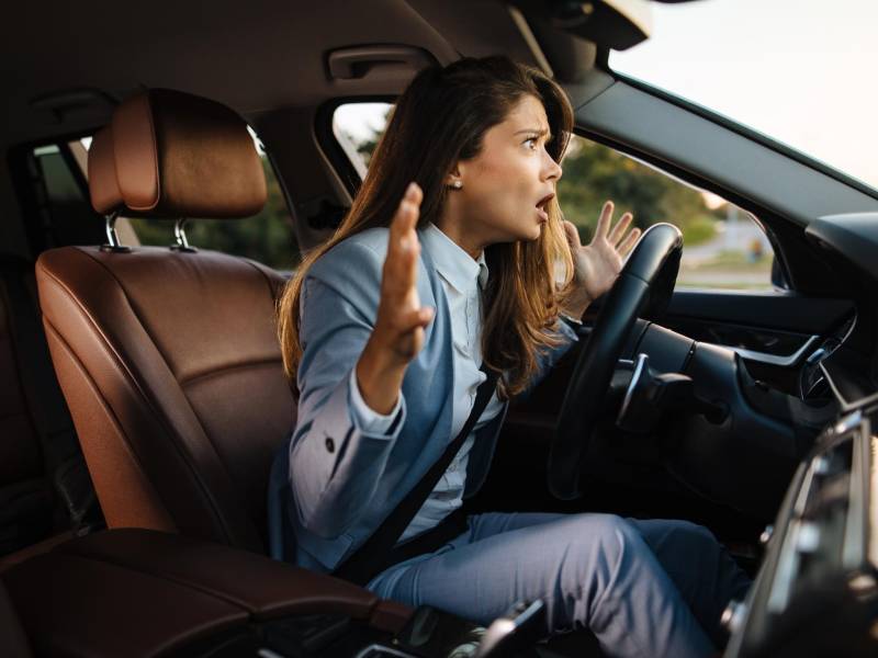 El tráfico es uno de los principales desencadenantes de estrés