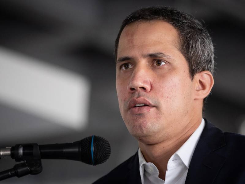 El opositor venezolano Juan Guaidó. Fotografía: EFE/ Rayner Pena