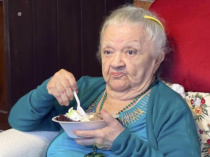 La teatrista hondureña Lucy Ondina, en una fotografía de archivo. EFE/Ileana Morales