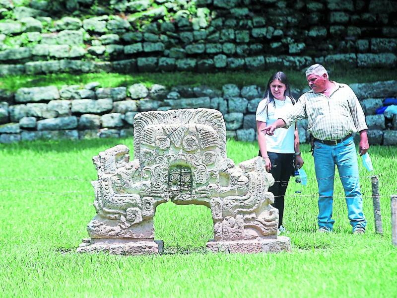 Las ruinas mayas de Copán fueron declaradas por la Unesco Patrimonio Arqueológico de la Humanidad en 1980. Fotos: Moisés Valenzuela.