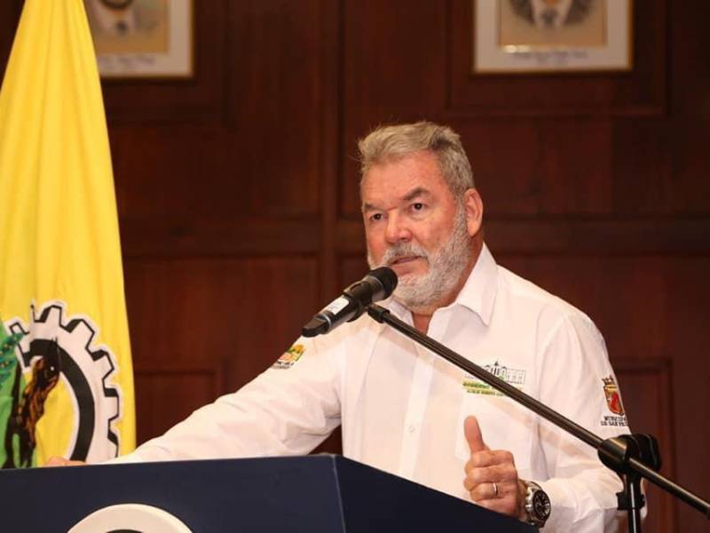 Roberto Contreras, alcalde de San Pedro Sula.