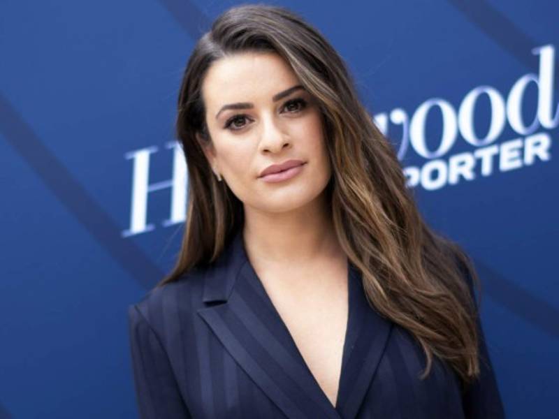 La actriz estadounidense Lea Michele.