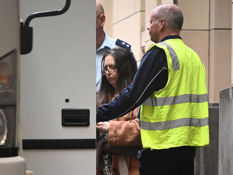 Imagen de archivo tomada en Melbourne (Australia) el 8 de septiembre de 2025 que muestra a Erin Patterson, condenada a cadena perpetua tras ser hallada culpable del asesinato de tres familiares tras haberles servido un plato con setas venenosas. EFE/EPA/JOEL CARRETT AUSTRALIA AND NEW ZEALAND OUT