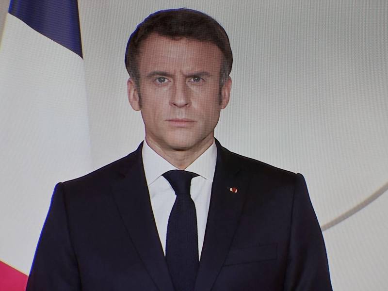 Presidente de Francia, Emanuel Macron.