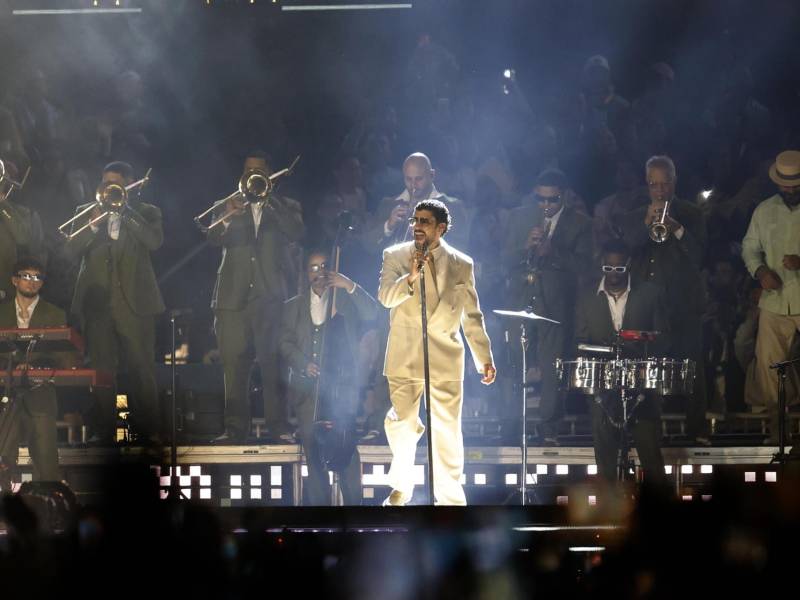 Fotografía de archivo del cantante puertorriqueño Bad Bunny. EFE/ Sáshenka Gutiérrez