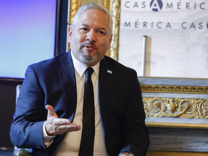 Eduardo Enrique Reina, canciller de Honduras. Fotografía: EFE