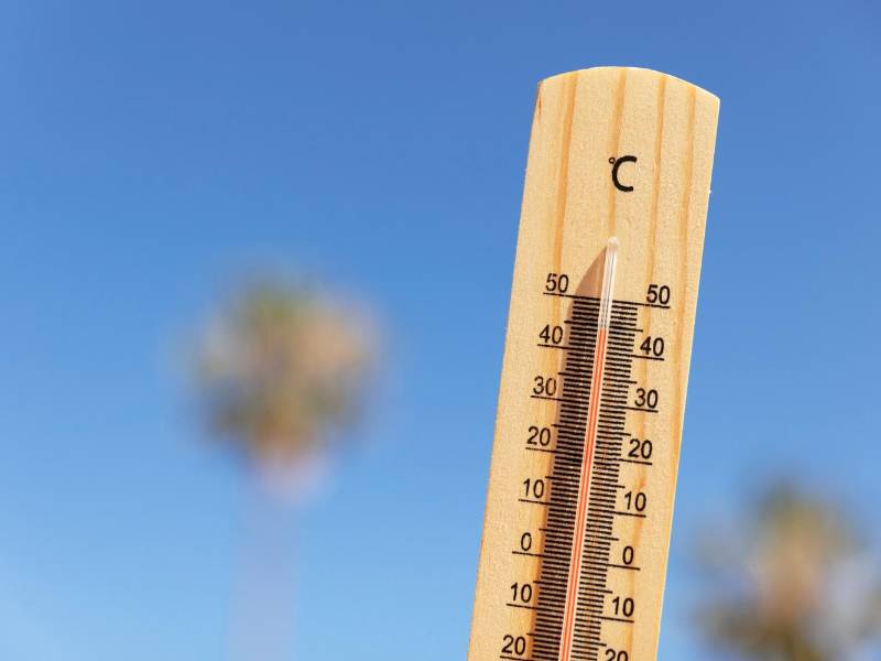 En mayoría del territorio, las temperaturas se mantendrán elevadas, con máximas que oscilarán entre los 32 y 36 grados