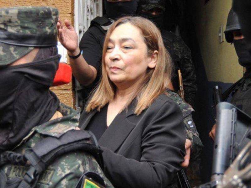 .La exministra de Finanzas de Honduras, Rocío Tábora.