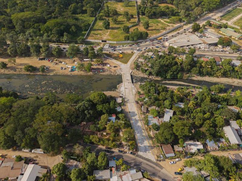 La obra tiene un costo de 6.3 millones de lempiras.