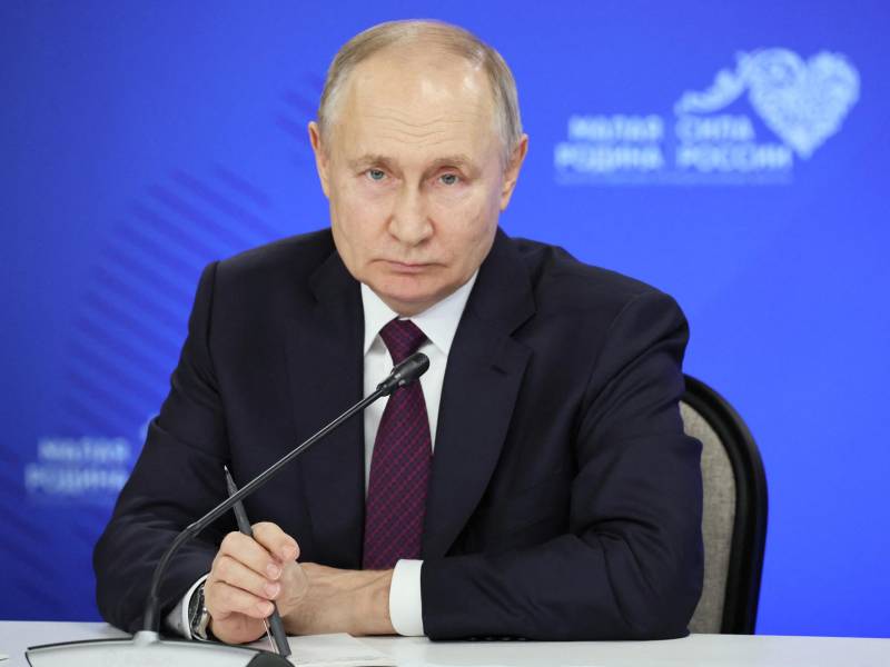 Putin se pronunció sobre la ofensiva rusa en Ucrania.