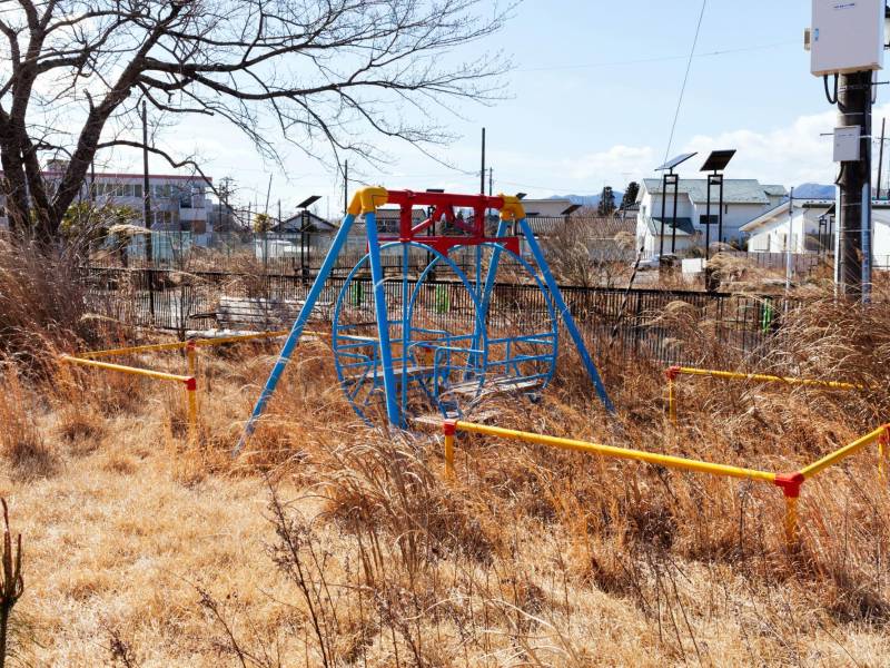 Una zona de exclusión en la prefectura de Fukushima en el 2017. Más de 100 mil personas fueron evacuadas.