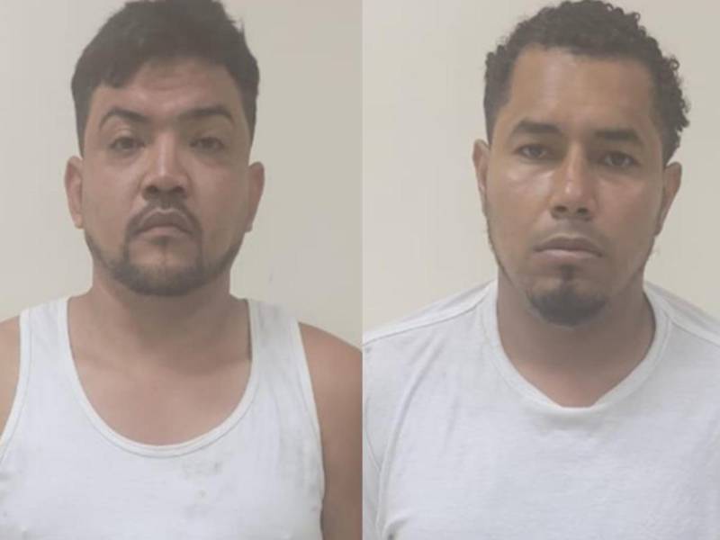 Yunior Cruz Álvarez y Carlos Ramos Matute.