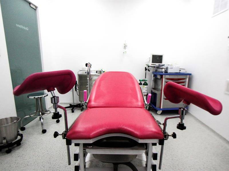 Vista general, de un consultorio de la clínica de la fundación Marie Stopes, especializada en abortos.