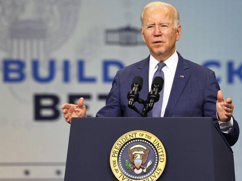 Biden destacó la importancia de sacar adelante sus billonarios planes de inversión social y de infraestructura en EEUU.