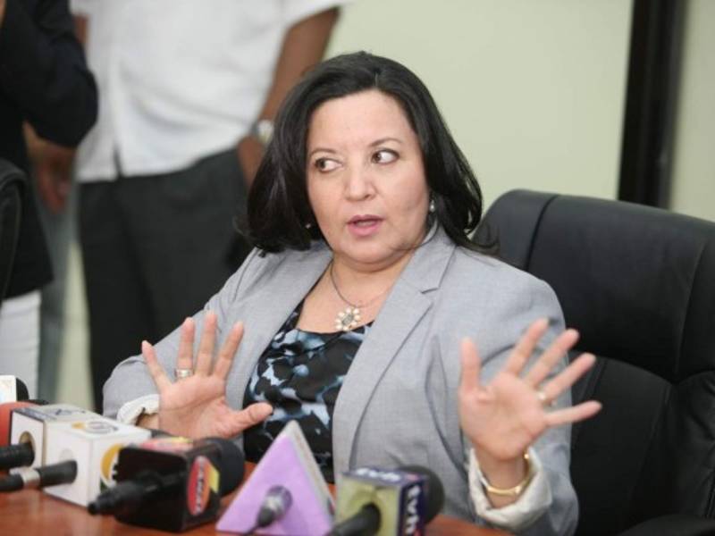 Yolani Batres, titular de la Secretaría de Salud.