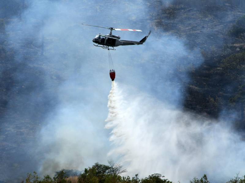 Los incendios forestales han afectado 25.526 hectáreas en Honduras este año