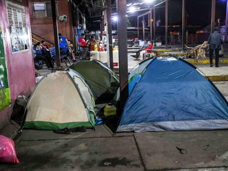 Foto referencial de migrantes que van hacia Estados Unidos.