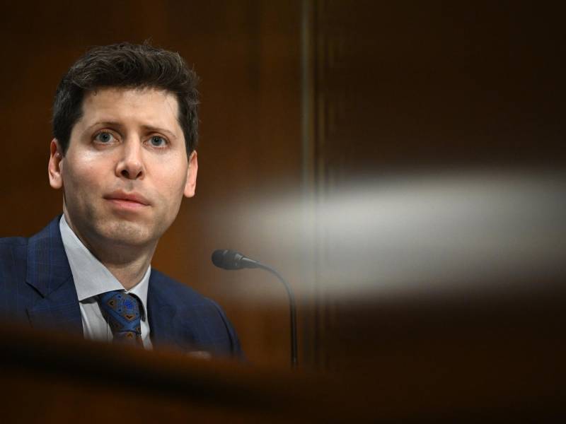Sam Altman, CEO de Open AI, testificó este martes ante un comité del Congreso de EEUU.