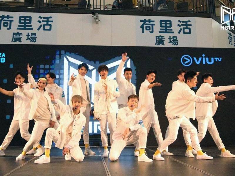 La banda de chicos, Mirror, es una de las más populares en Hong Kong.