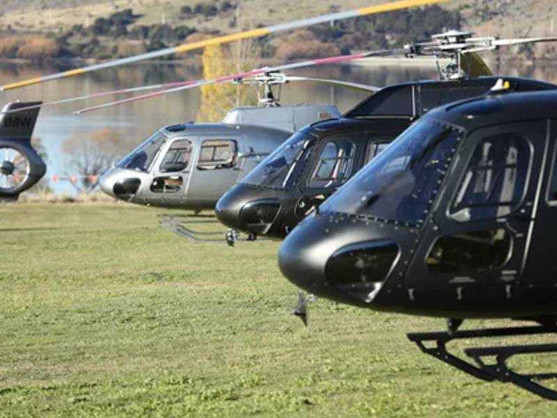 Foto referencial de helicópteros Airbus H145 tomadas de airbus.com