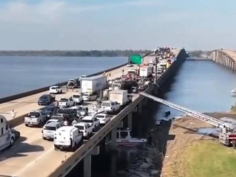 Un hondureño murió en un accidente de múltiples vehículos en la carretera Interestatal-55 de Louisiana, Estados Unidos.