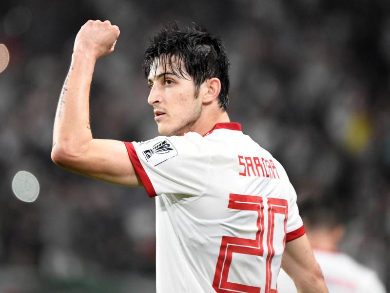 El delantero Sardar Azmoun, es parte del Bayern Leverkusen de Alemania.