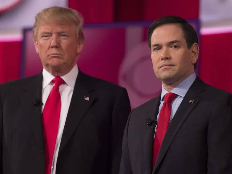 Rubio ha mostrado su lealtad a Trump desde que el magnate abandonó la Casa Blanca.