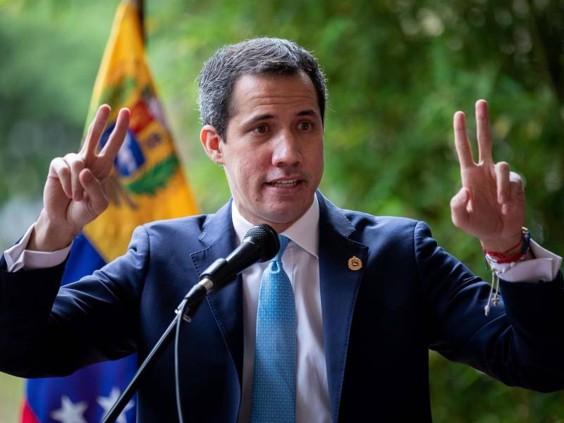 Juan Guaidó, líder opositor venezolano. Fotografía: EFE