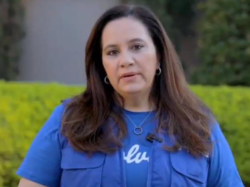 Ana García, esposa del expresidente de Honduras Juan Orlando Hernández.